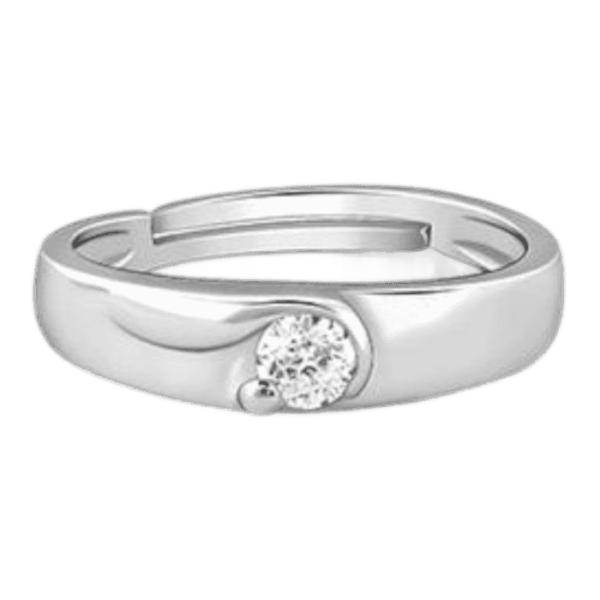 Silver Fibonacci Ring For Him